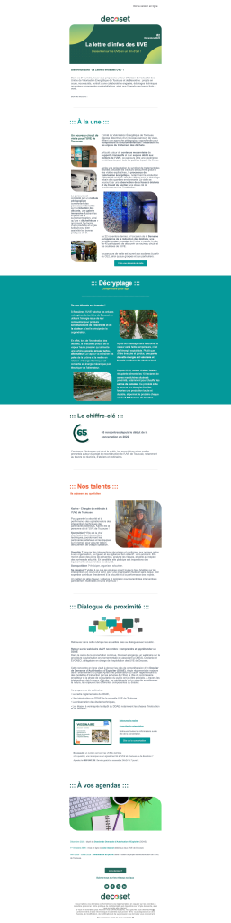 Newsletter UVE #2 – Décembre 2025